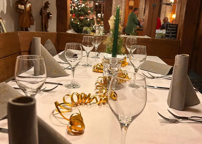 بيت ضيافة Landgasthof Hirschen Albbruck